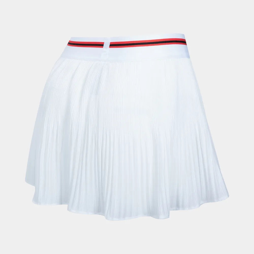 VICTOR WOVEN WOMEN'S SKIRT (K-61300 A) (WHITE)