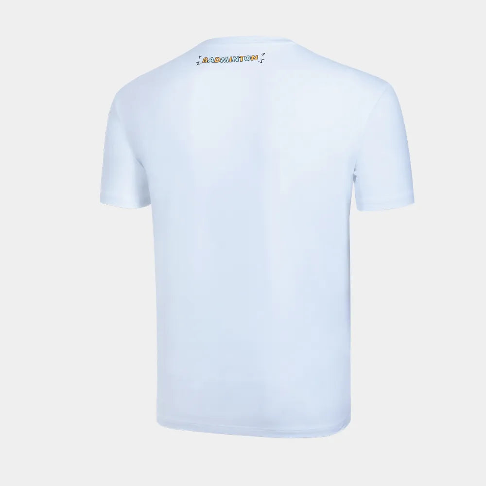 VICTOR KNITTED T-SHIRT UNISEX (T-60029 A) (WHITE)