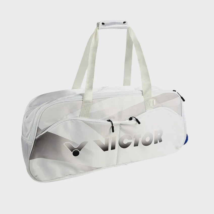 VICTOR BADMINTON SQUARE RACQUET BAG 6PCS (BR2605 A) WHITE