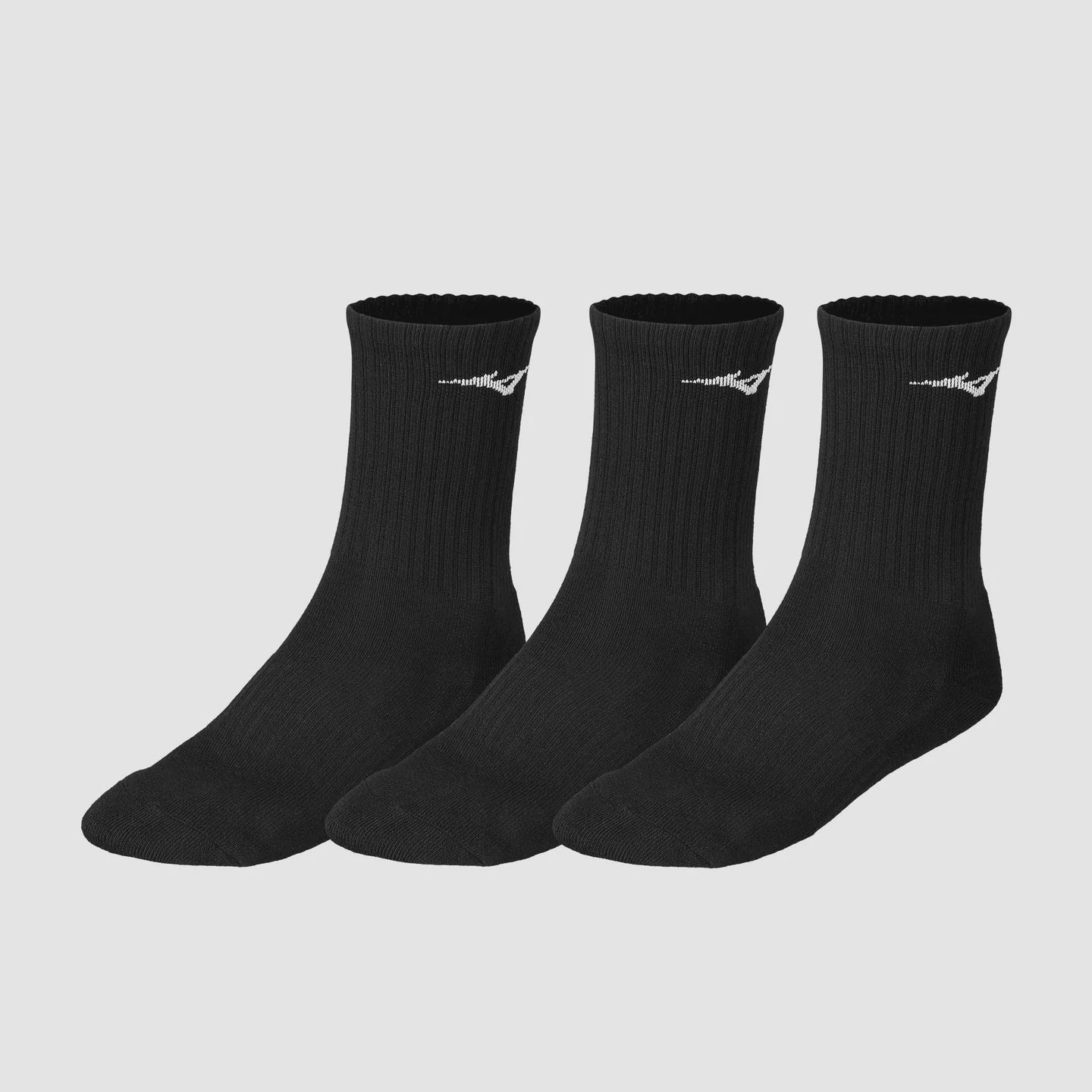 MIZUNO TRANING CREW SOCKS UNISEX (3 PACK) 32GX2505Z09/32GX2505Z01
