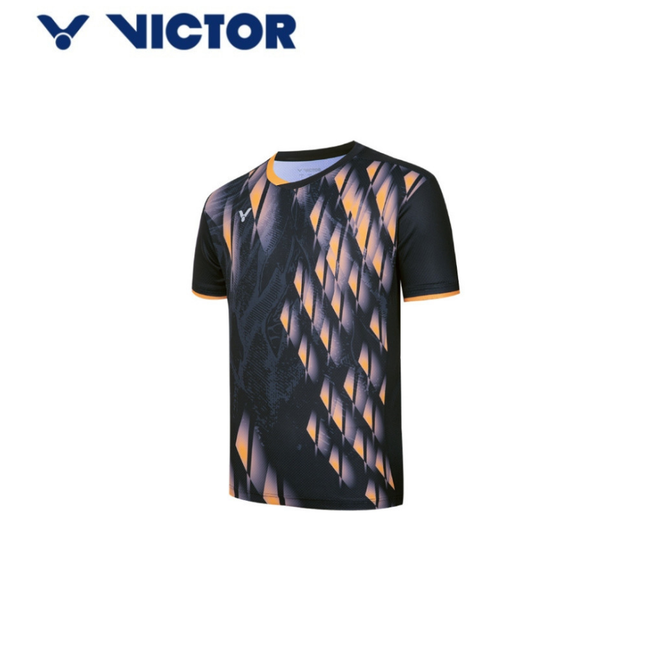 VICTOR INTERNATIONAL PLAYER BADMINTON SHIRT (T-45000TD C) (BLACK)