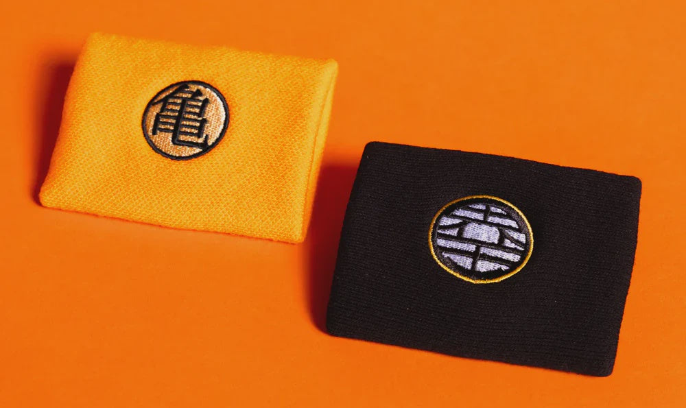 VICTOR X DRAGON BALL Z WRISTBAND SP506DBZ BLACK/SP507DBZ ORANGE