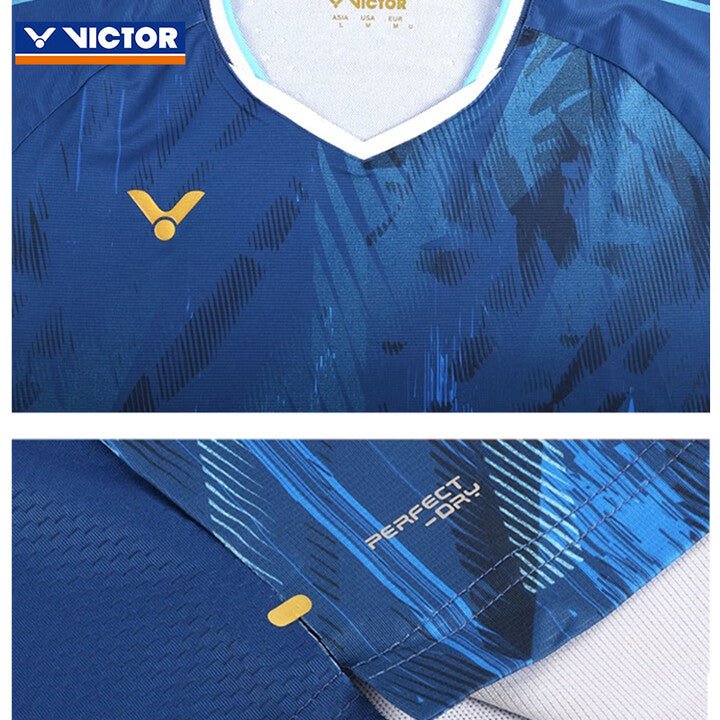 VICTOR TOURNAMENT SERIES UNISEX KNITTED SLEEVELESS TOP T-55001 B NAVY