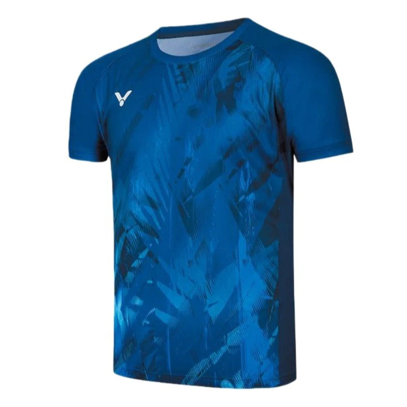 VICTOR TOURNAMENT SERIES UNISEX KNITTED T-SHIRT FAN EDITION T-55000TD B NAVY