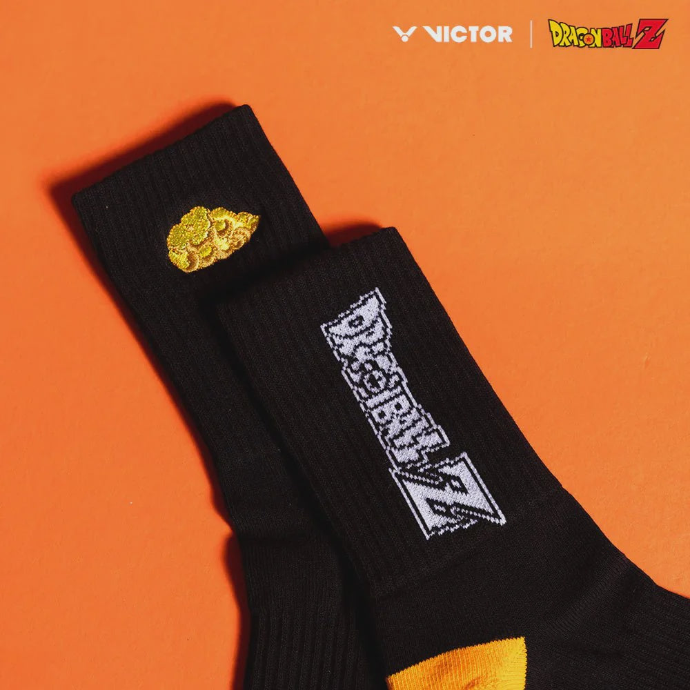 VICTOR X DRAGON BALL Z SPORT SOCKS UNISEX - SK509DBZ C BLACK
