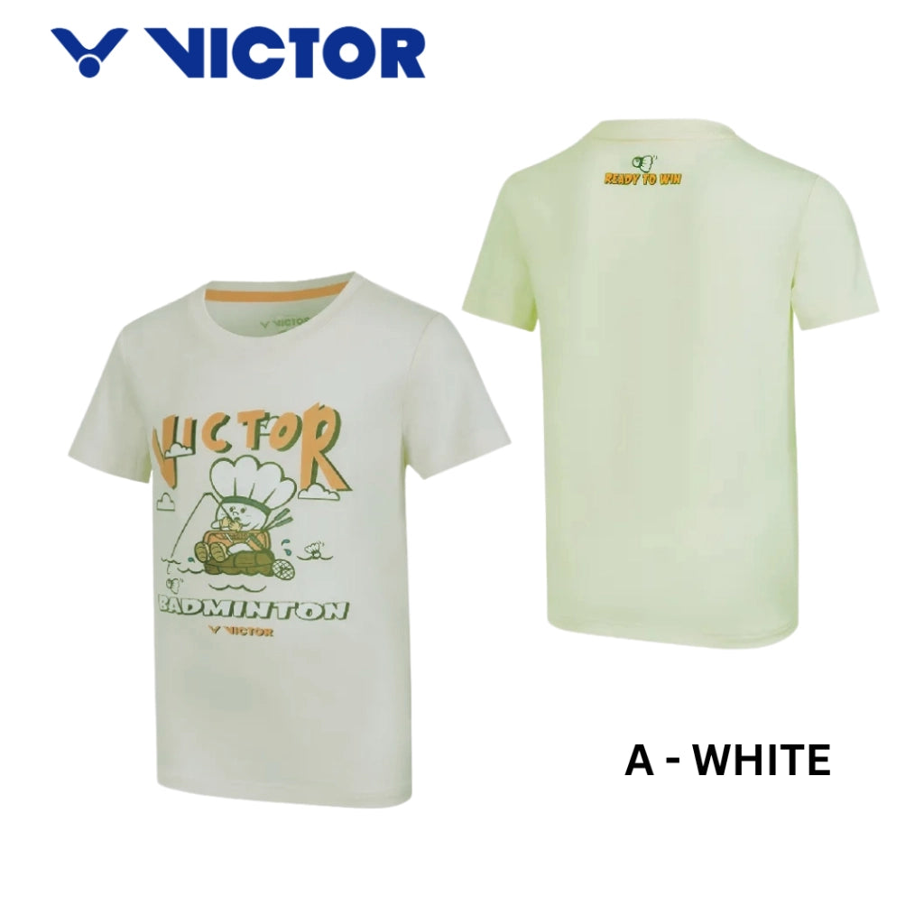 VICTOR JUNIOR T-SHIRT T-57026 (J PURPLE/ A WHITE)