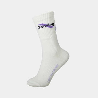 Victor X Zswing Collection 2.0 Socks (High-Cut) SK608ZSW A/T (White/Lilac)