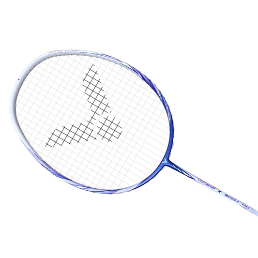 VICTOR THRUSTER K BOOM PRO (TK-BOOM PRO/B) 4U/G5 BADMINTON RACQUET [STRUNG]