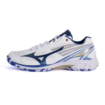 MIZUNO WAVE CLAW 4 71GA264304 BADMINTON SHOES (WHITE/BLUE)