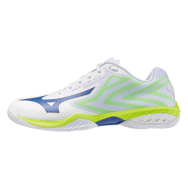 MIZUNO WAVE CLAW EL 2 BADMINTON SHOES 71GA258381 (WHITE/GREEN)