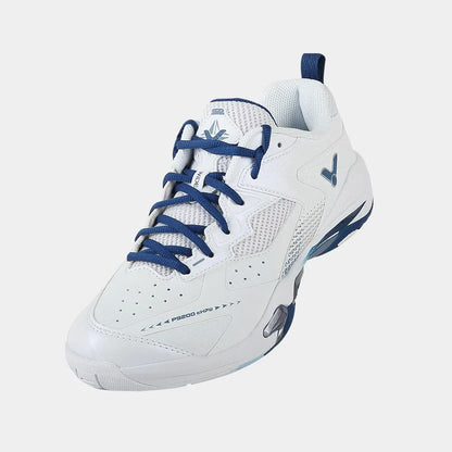 Victor P9200cHPW (AM) Badminton Shoes Unisex (Bright White/Coronet Blue)