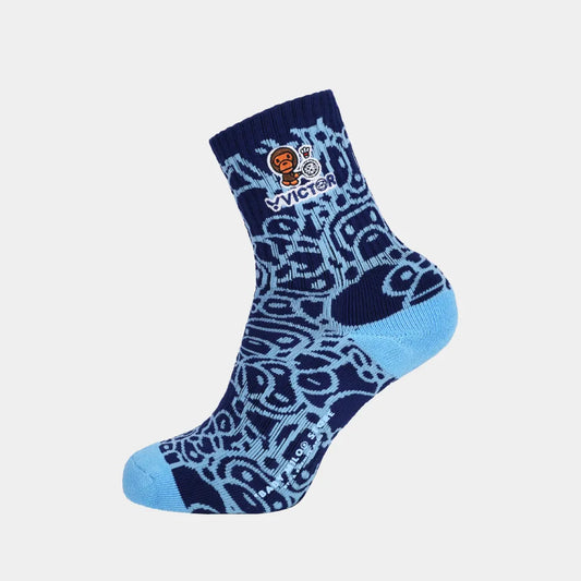 VICTOR X BABY MILO SPORTS SOCKS UNISEX (SK510BM F) (SKY CAMO)