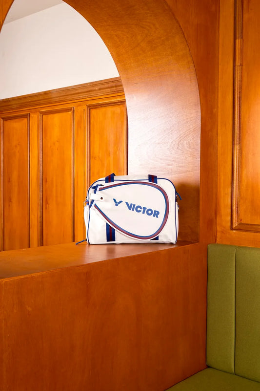 VICTOR SHOULDER BAG BR5914BC AF BRIGHT WHITE/ BLUE QUARTZ