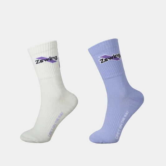 Victor X Zswing Collection 2.0 Socks (High-Cut) SK608ZSW A/T (White/Lilac)