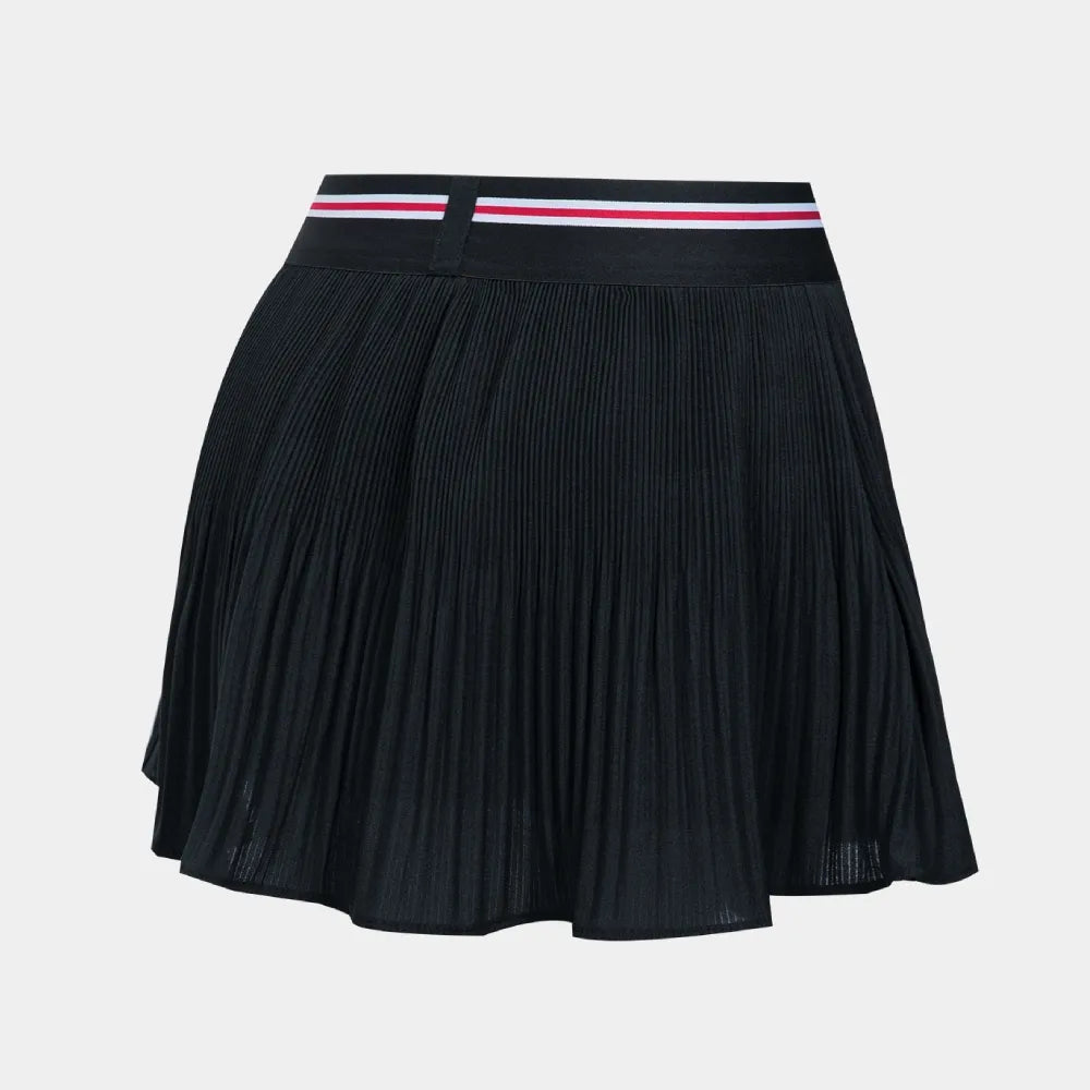 VICTOR WOVEN WOMEN'S SKIRT  (K-61300 C) (BLACK)
