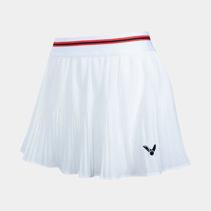 VICTOR WOVEN WOMEN'S SKIRT  (K-61300 A) (WHITE)
