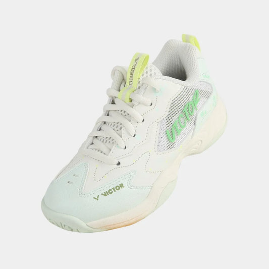 VICTOR A362JR (LR) JUNIOR BADMINTON SHOES (IVORY WHITE/SWEET AMBROSIA)