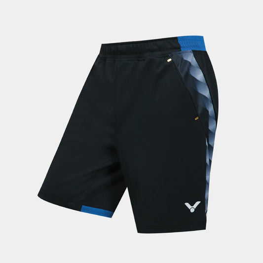 VICTOR LEE ZII JIA'S EXCLUSIVE TOURNAMENT KNITTED SHORTS (R-60201 C ) (BLACK)