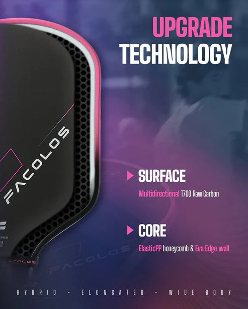 FACOLOS PRO SERIES PICKLEBALL PADDLE - ELITE X (16MM)
