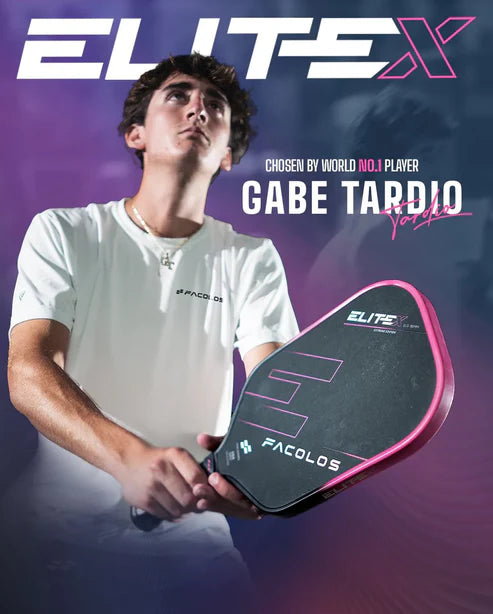 FACOLOS PRO SERIES PICKLEBALL PADDLE - ELITE X (16MM)