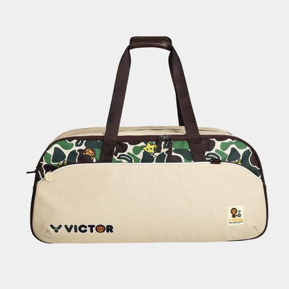 VICTOR X BABY MILO RECTANGULAR RACQUET BAG (6 PCS) BR5649BM V MILO KHAKI