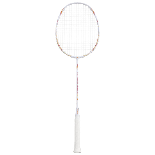 MIZUNO CALIBER RAISE (WHITE/PINK) BADMINTON RACQUET (73GTB50101)[STRUNG]