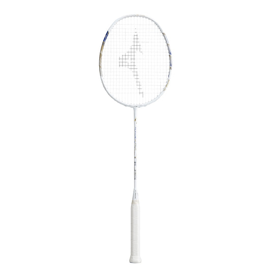 MIZUNO ALTIUS N FEEL 3.5U/G6 (WHITE/GOLD) BADMINTON RACQUET [UNSTRUNG]