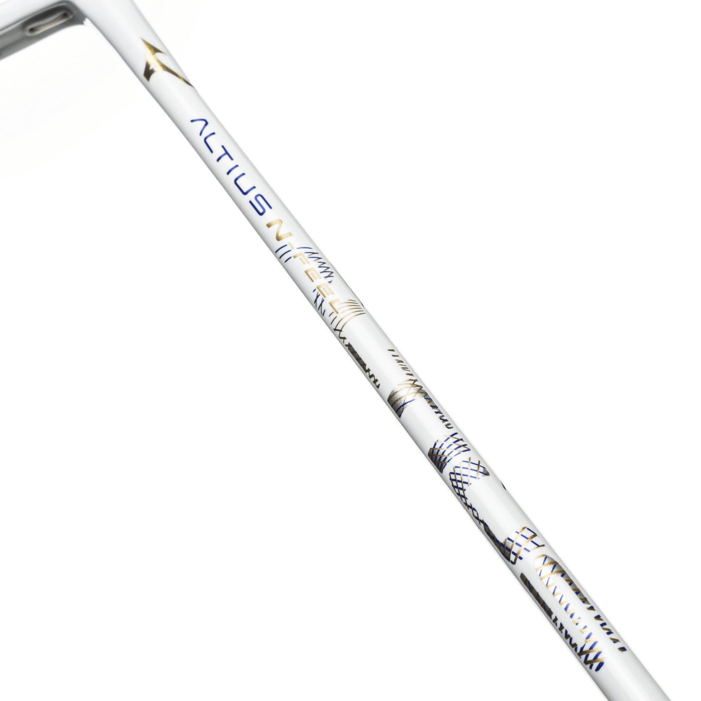 Mizuno Altius N Feel 3.5U/G6 (white/gold) badminton racquet [unstrung]