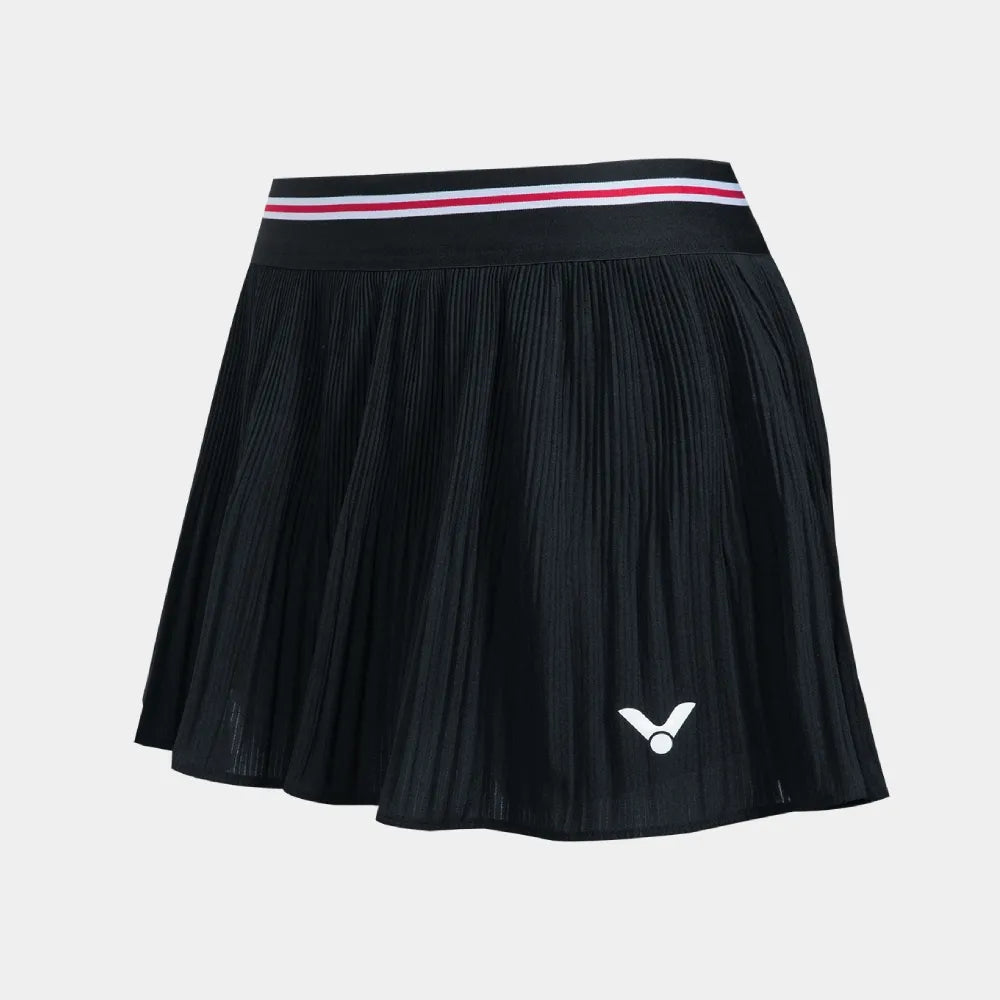 VICTOR WOVEN WOMEN'S SKIRT  (K-61300 C) (BLACK)