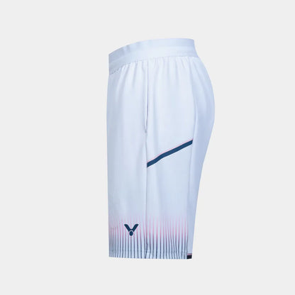 VICTOR JONATAN CHRISTIE'S EXCLUSIVE TOURNAMENT KNITTED SHORTS (R-60202 A) (WHITE)