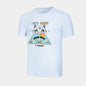 VICTOR KNITTED T-SHIRT UNISEX (T-60029 A) (WHITE)