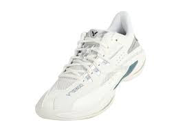 VICTOR A550 (LS) BADMINTON SHOES (WHITE/SILVER)