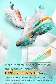 VICTOR A970 NITROLITE AG BADMINTON SHOES (WHITE/BROOK GREEN)
