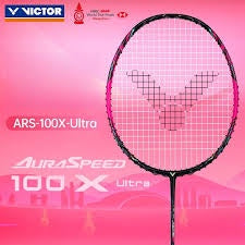 VICTOR AURASPEED 100X ULTRA BWF WORLD TOUR FINALS EDITION BADMINTON RACQUET (ARS-100X ULTRA WT24/Q) [UNSTRUNG]