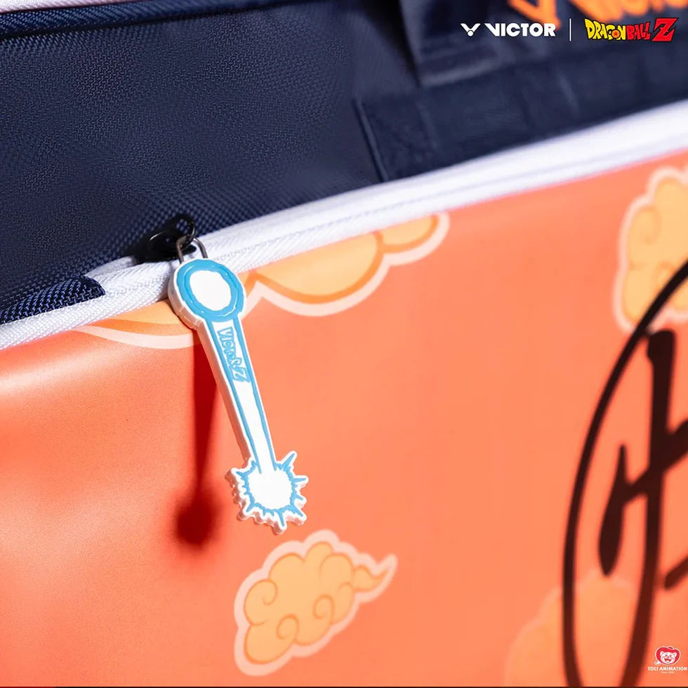 VICTOR X DRAGON BALL Z BADMINTON RACQUET BAG 6PCS (BR5639DBZ O) BRIGHT MARIGOLD