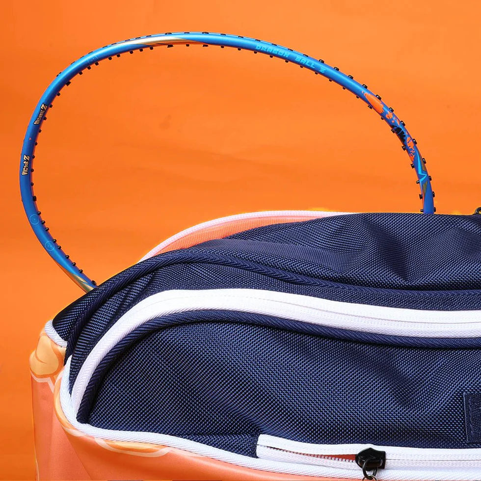 VICTOR X DRAGON BALL Z BADMINTON RACQUET BAG 6PCS (BR5639DBZ O) BRIGHT MARIGOLD