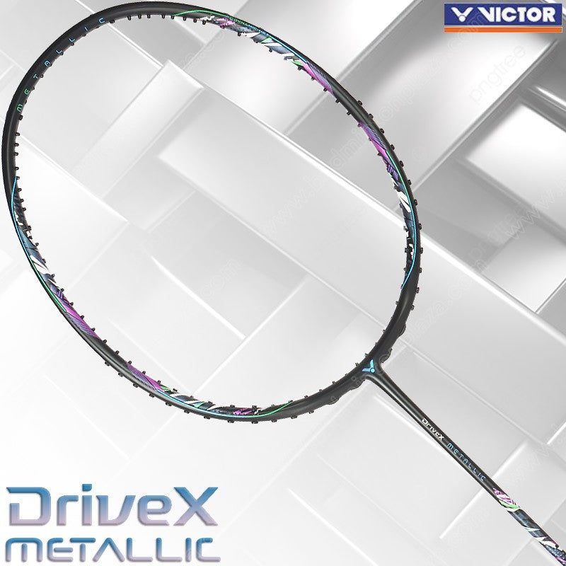 VICTOR DRIVEX METALLIC BADMINTON RACUQET (DX-METALLIC/C) 3U/4U [UNSTRUNG]