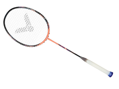 VICTOR DRIVEX 12 METALLIC (SALMON RED) (DX-12) BADMINTON RACQUET (UNSTRUNG)