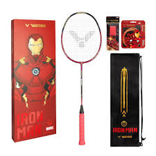 VICTOR X IRONMAN METALLIC RACQUET SET BOX (IRONMAN METALLIC GB/D) 4U/G5 [UNSTRUNG]