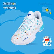 VICTOR x DORAEMON JUNIOR BADMINTON SHOES UNISEX (P-DRMJR-A)
