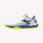 Mizuno Wave Enforce Court AC (61GA243220) tennis shoes unisex (white/blue/green)
