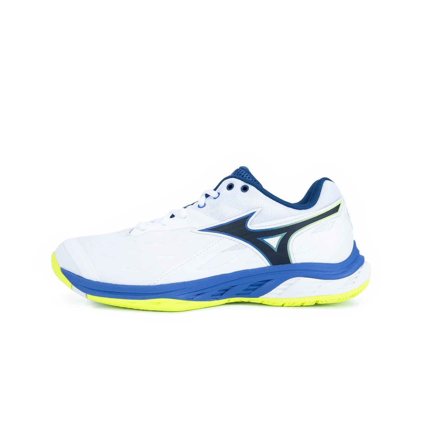 MIZUNO WAVE FANG 2 71GA231351 BADMINTON SHOES (WHITE/BLUE/GREEN)