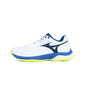 MIZUNO WAVE FANG 2 71GA231351 BADMINTON SHOES (WHITE/BLUE/GREEN)