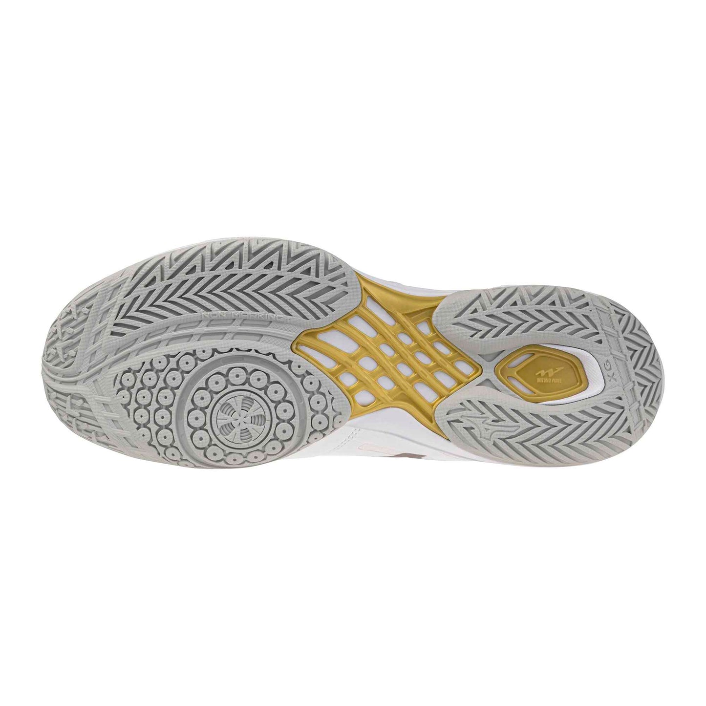 Mizuno  Wave Claw Pro 3 badminton shoes 71GA265201 (white/gold)