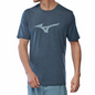 MIZUNO IMPULSE RB TEE MEN (J2GAC00905) VINTAGE INDIGO
