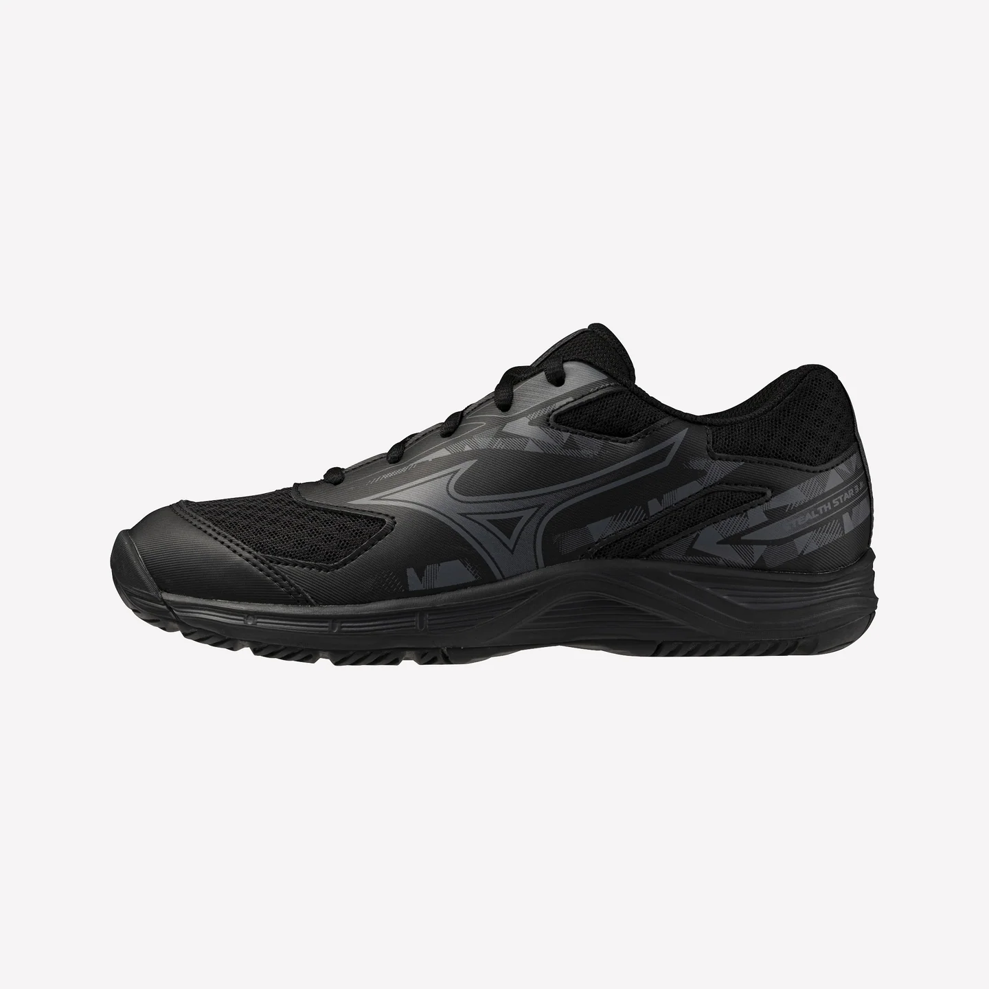 Mizuno Stealth Star 3 jr. NB (X1GC250820) junior netball shoes (black)