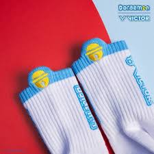 VICTOR x DORAEMON JUNIOR SPORTS SOCKS (SK517DRM)