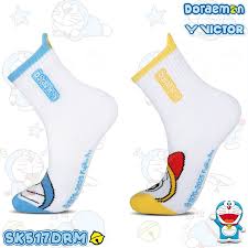 VICTOR x DORAEMON JUNIOR SPORTS SOCKS (SK517DRM)
