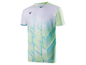 VICTOR T-40008G BADMINTON SHIRT (GREEN/WHITE)