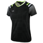 LINING COMPETITION BADMINTON SHIRT AAYQ118-2 WOMAN (BLACK)